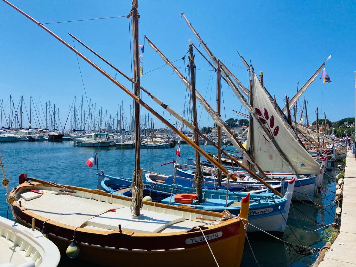 Bandol Roc Beach Vue Mer Grand T3 Face A La Plage Avec Parking 外观 照片